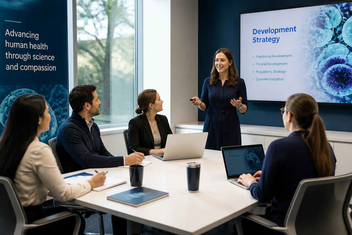 IRSG instructor leading a development strategy session with a client team